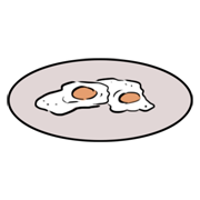 fried eggs